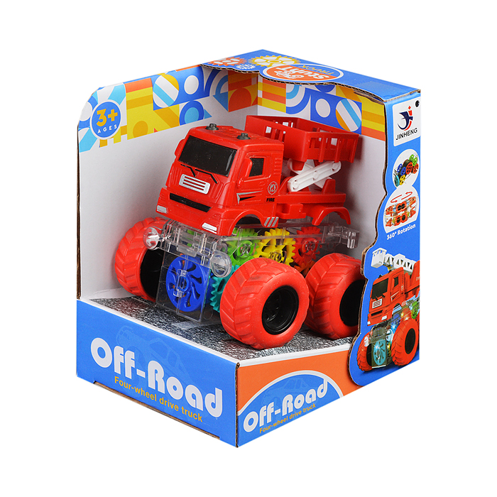 Фото к товару Машина-перевертыш 1819-61A "Спец" шестеренки, в ассортименте, на батарейках, в коробке Машина-перевертыш 1819-61A "Спец" шестеренки, в ассортименте, на батарейках, в коробке