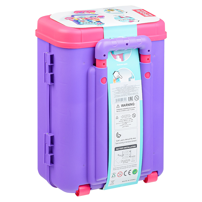 Фото к товару Игровой набор 8257P "Стилист" в чемодане Игровой набор 8257P "Стилист" в чемодане