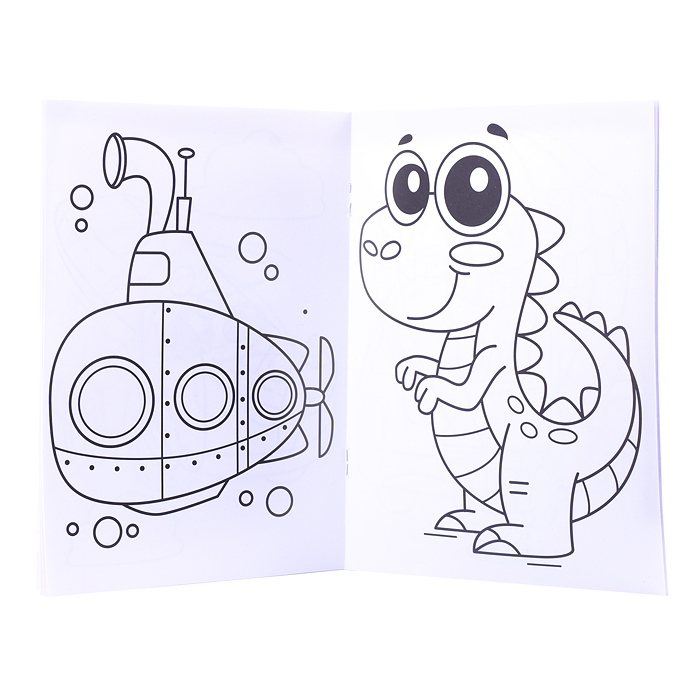 Раскраска А5 эконом. Для мальчиков (новая)