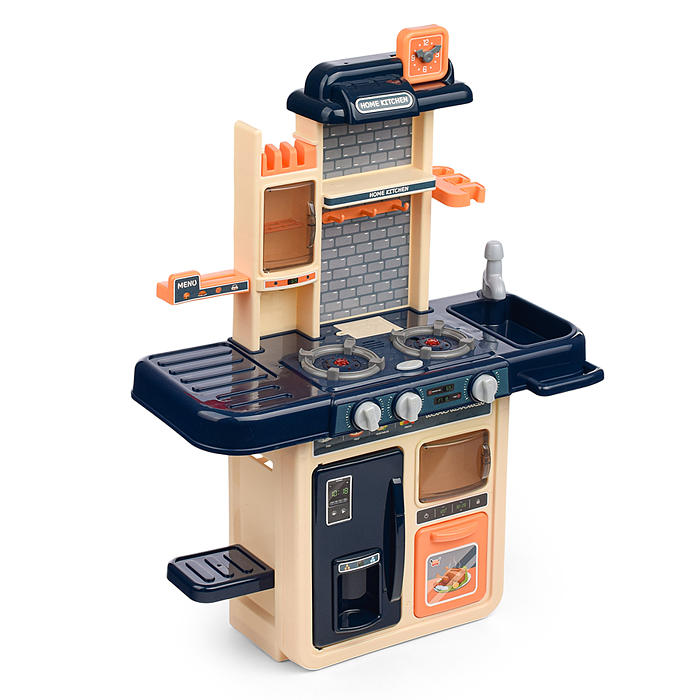 Игровой набор кухня MJL-708 "Время игры"  цвет синий, в коробке