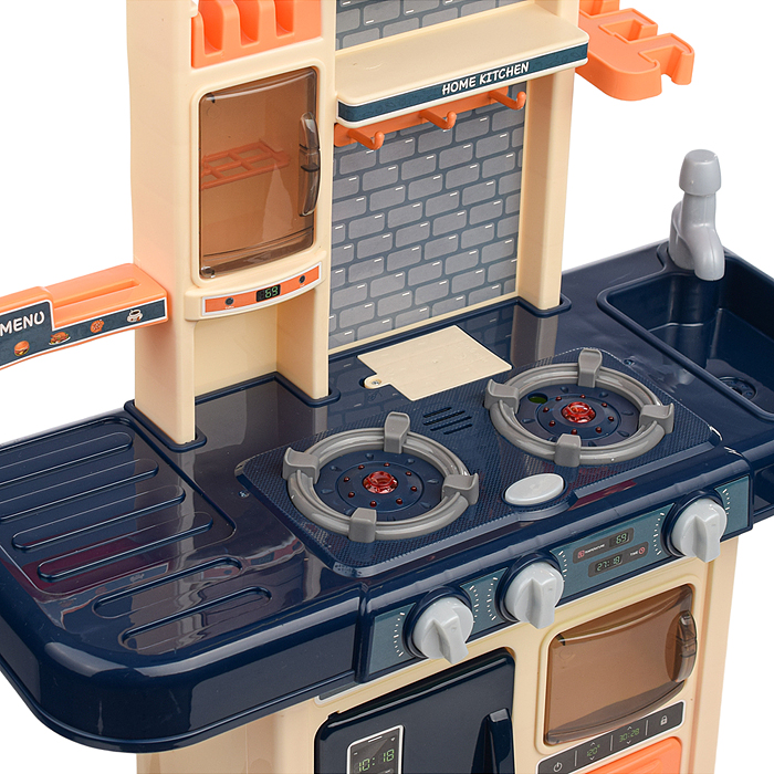 Игровой набор кухня MJL-708 "Время игры"  цвет синий, в коробке