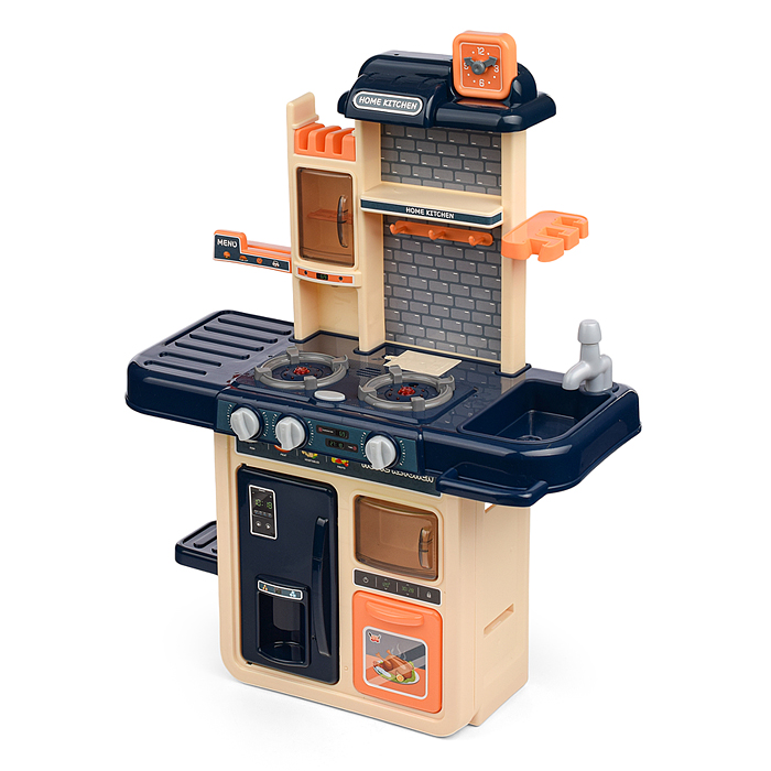 Игровой набор кухня MJL-708 "Время игры"  цвет синий, в коробке