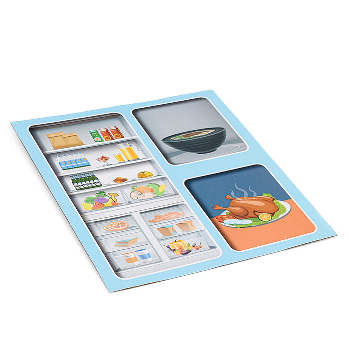 Игровой набор кухня MJL-708 "Время игры"  цвет синий, в коробке