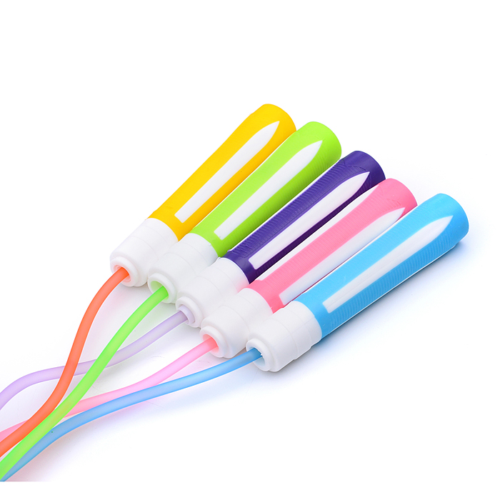 Фото к товару Скакалка 00-3219 "Радуга цвета" 2,7 м. (цвет микс) Скакалка 00-3219 "Радуга цвета" 2,7 м. (цвет микс)