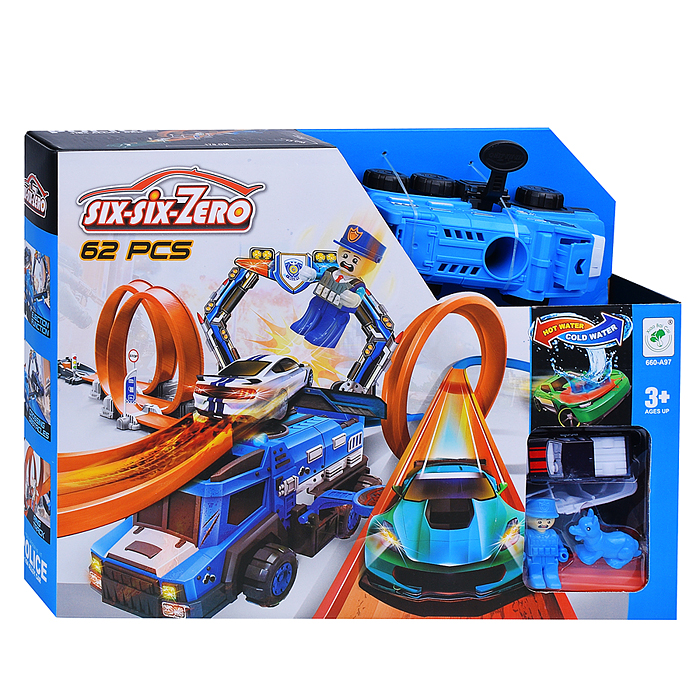 Трек-Катапульта 660-A97 "Полицейские гонки" в коробке