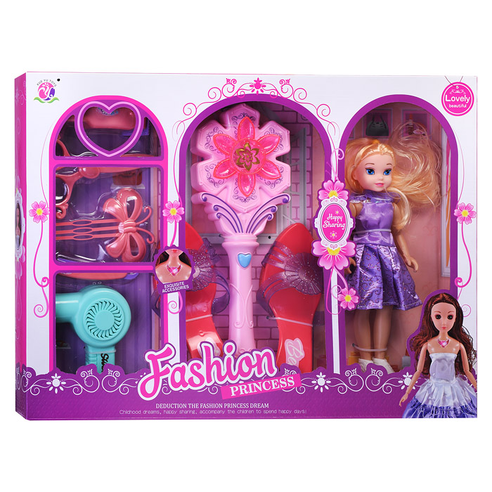 Кукла 9916 с аксессуарами, в коробке