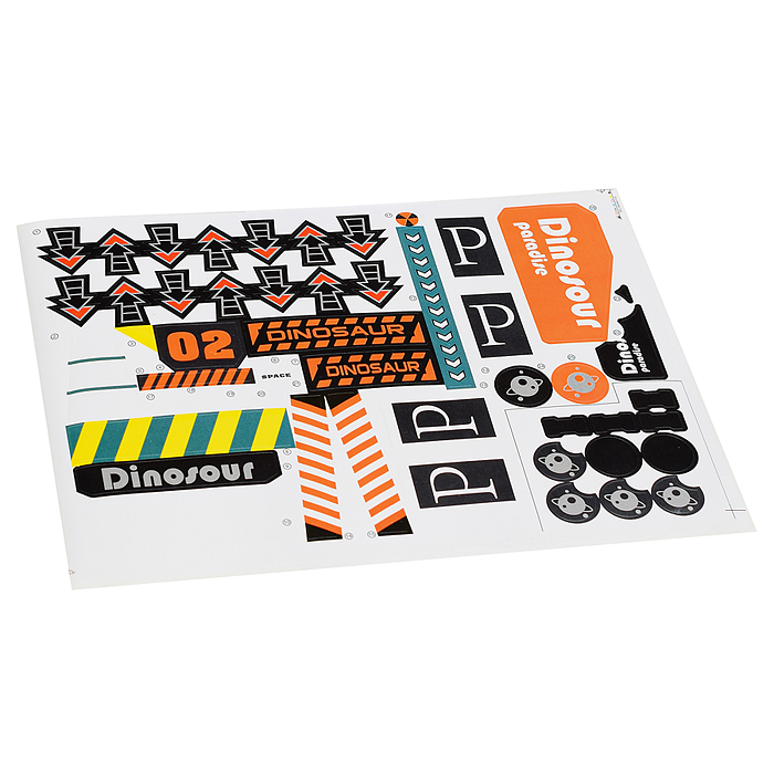 Парковка-трек 388-589 "Дино паркинг" (42 дет.) в коробке