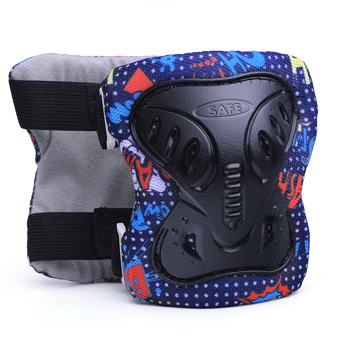 Комплект защиты для катания U026177Y (цвет черный)