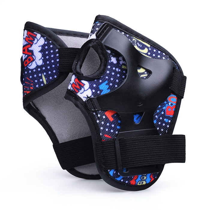 Комплект защиты для катания U026177Y (цвет черный)
