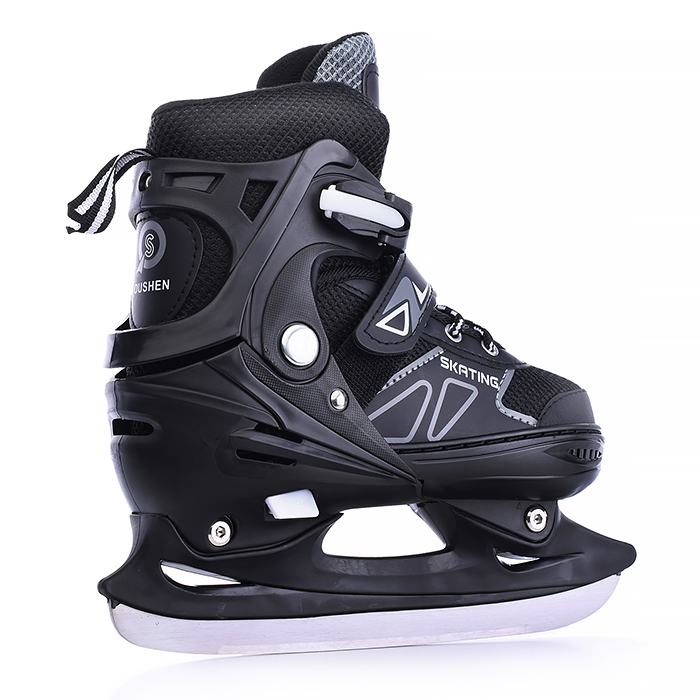 Коньки детские 00-1374, размер M, черный