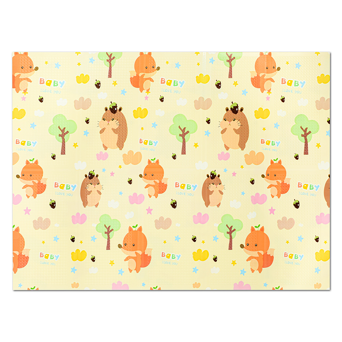 Коврик развивающий 00-1466 "Такие разные животные" (150*200*0.6 см.)