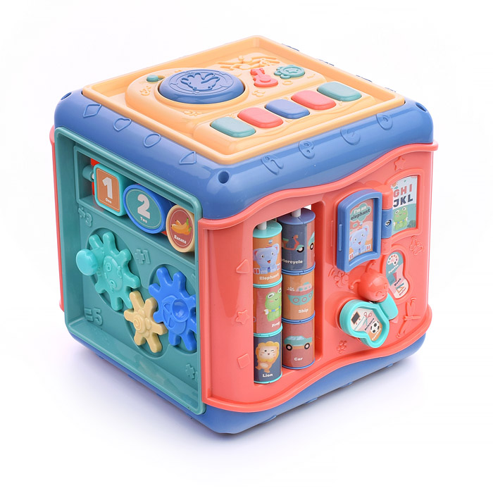 Развивающий куб 668-176 "Умный малыш" в коробке