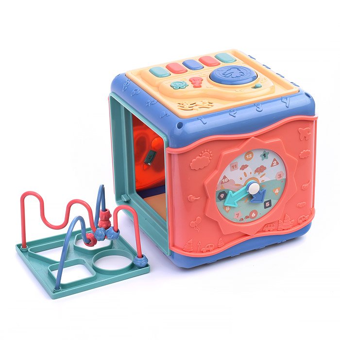 Развивающий куб 668-176 "Умный малыш" в коробке