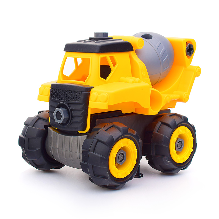 Конструктор CXL700-2B "Машина" с отверткой, в коробке