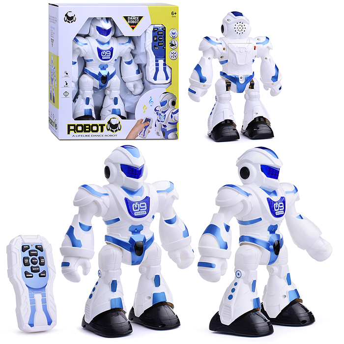 Робот 606-3 "Спасатель" на батарейках, в коробке