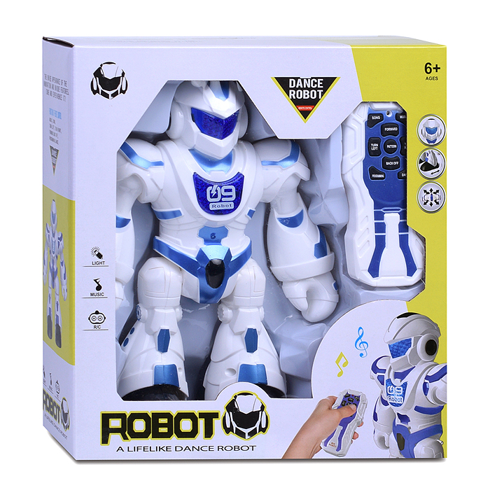 Робот 606-3 "Спасатель" на батарейках, в коробке