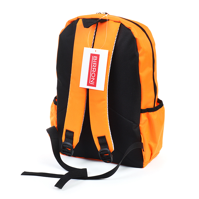 Рюкзак оранжевый BI-03-043 BIRRONI 27х12х40 см