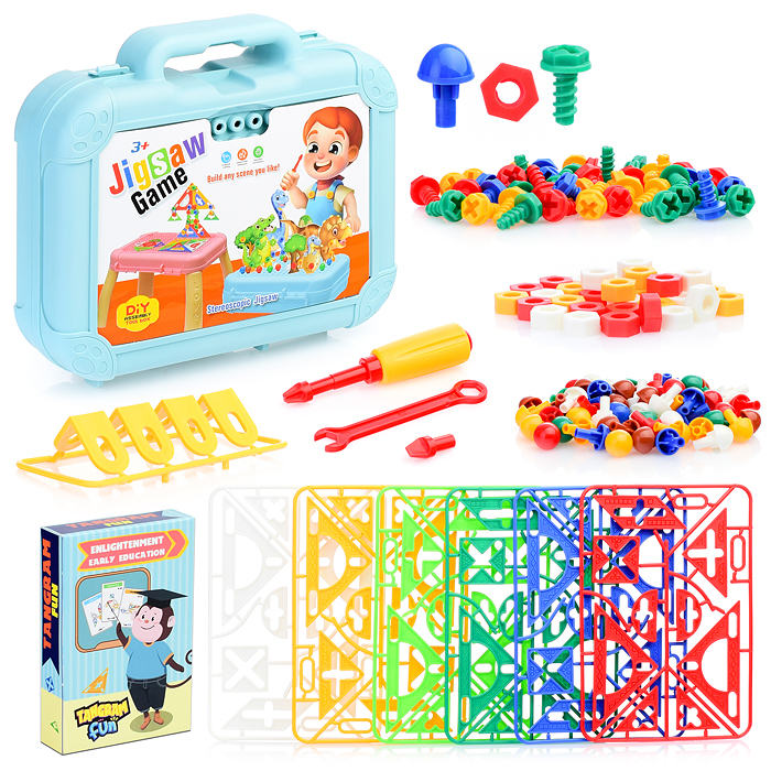 Фото к товару Конструктор 617-6 в ящике Конструктор 617-6 в ящике