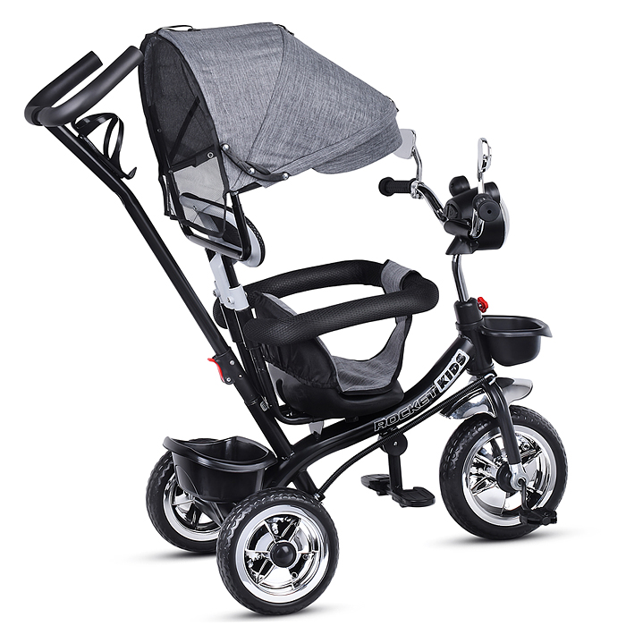 Велосипед 5088-2 3-х колесный, серый