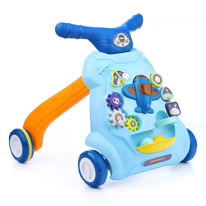 Фото к товару Ходунки 6981B "Полет" с игровым центром, в коробке Ходунки 6981B "Полет" с игровым центром, в коробке