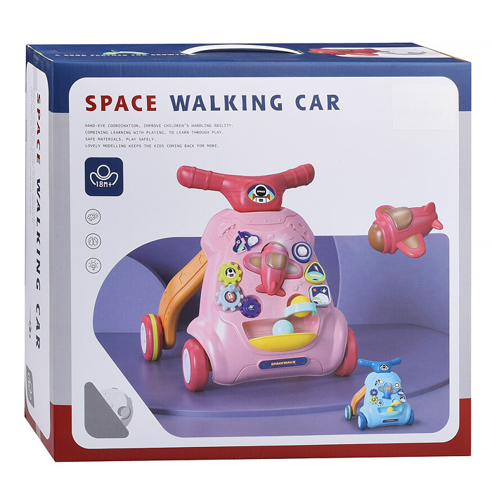 Фото к товару Ходунки 6981B "Полет" с игровым центром, в коробке Ходунки 6981B "Полет" с игровым центром, в коробке