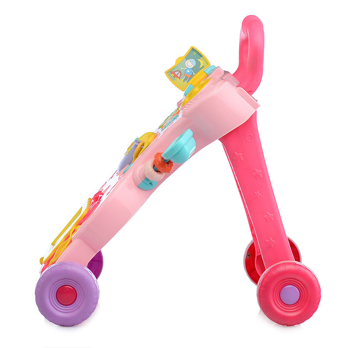 Фото к товару Игровой центр-Каталка HE0823 "Веселые шаги" розовый, в коробке Игровой центр-Каталка HE0823 "Веселые шаги" розовый, в коробке