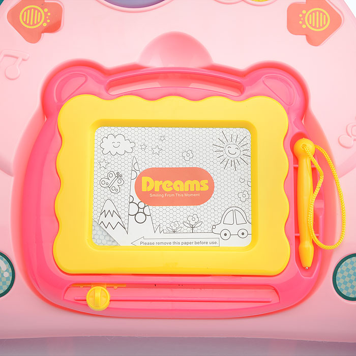 Фото к товару Игровой центр-Каталка HE0823 "Веселые шаги" розовый, в коробке Игровой центр-Каталка HE0823 "Веселые шаги" розовый, в коробке