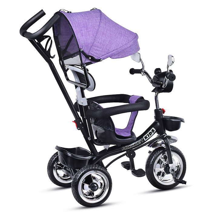 Велосипед 5088-3 3-х колесный, фиолетовый