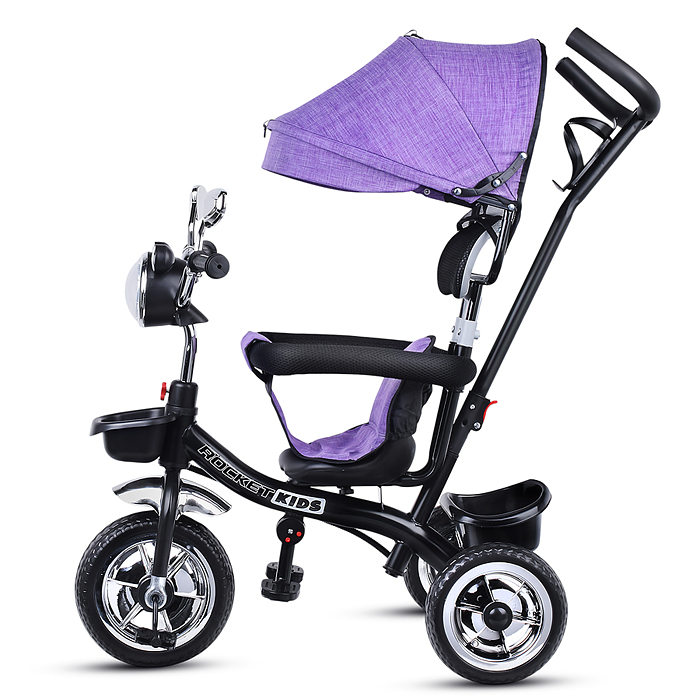 Велосипед 5088-3 3-х колесный, фиолетовый