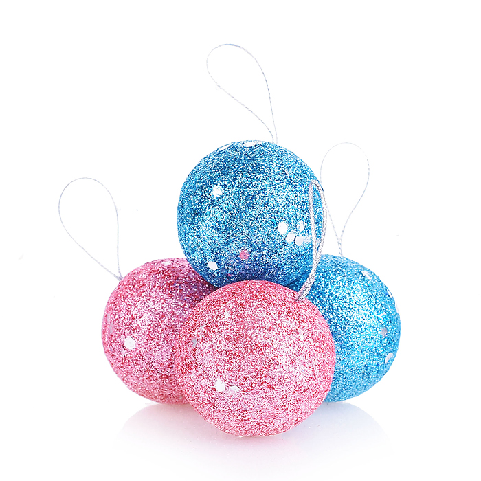 Фото к товару Набор новогодних украшений S1010 "Фантазийный" в пакете Набор новогодних украшений S1010 "Фантазийный" в пакете