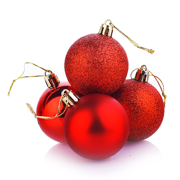 Набор шаров S1295-4 "Кармен" (4см) в коробке