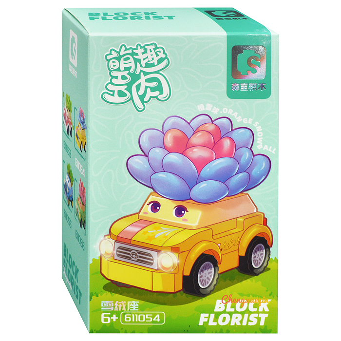 Конструктор 611054 "Машина Эдельвейс" (160 дет.) в коробке