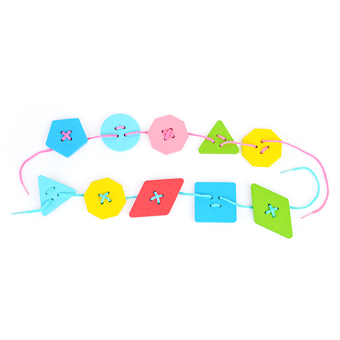 Шнуровка D1546 "Яркое настроение" 120 деталей, в ящике