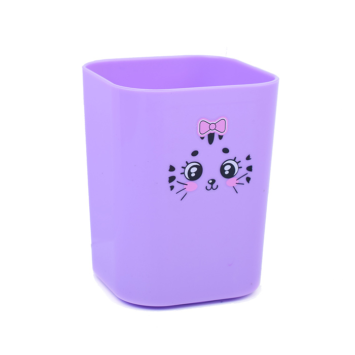 Набор подставок для пишущих принадлежностей "100% Cute" 4 пластиковых подставки 6,9x6,9x8,9