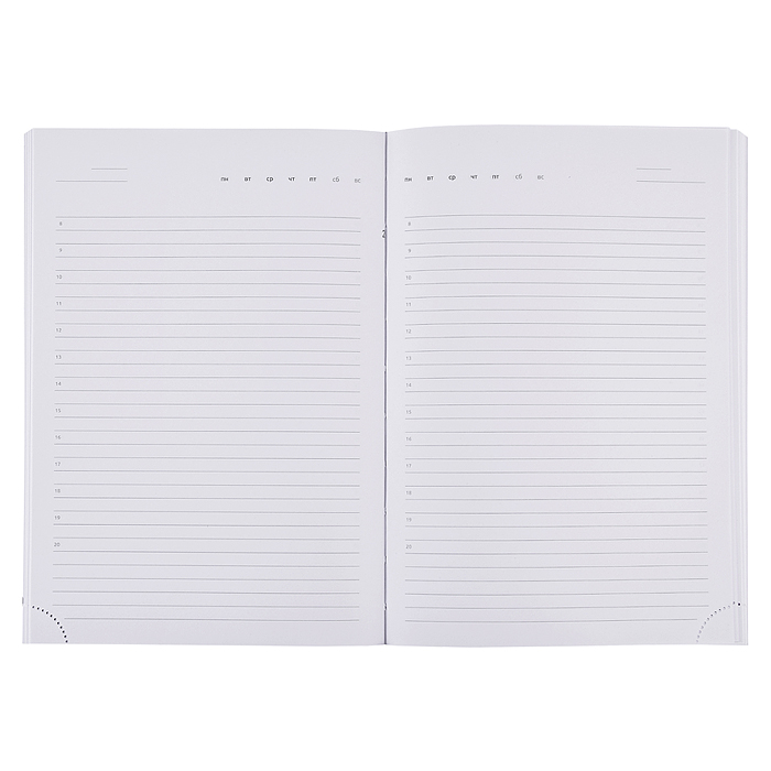 Фото к товару Ежедневник недатированный "Attomex. Lancaster" A5, белая бумага 70 г/м², зеленый Ежедневник недатированный "Attomex. Lancaster" A5, белая бумага 70 г/м², зеленый