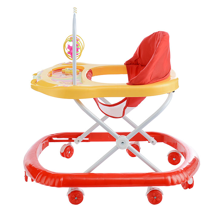 Фото к товару Ходунки 902-A-4 "Птички" оранжевые, в пакете Ходунки 902-A-4 "Птички" оранжевые, в пакете