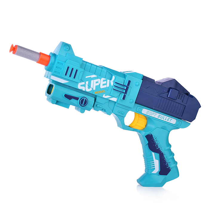 Фото к товару Пистолет JL-673 "Rapid fire-4" с мягкими пулями, в пакете Пистолет JL-673 "Rapid fire-4" с мягкими пулями, в пакете