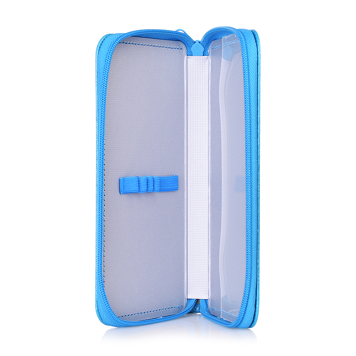 Фото к товару Пенал-косметичка односекционный с блестками 190/100/26 "Голубой" Пенал-косметичка односекционный с блестками 190/100/26 "Голубой"