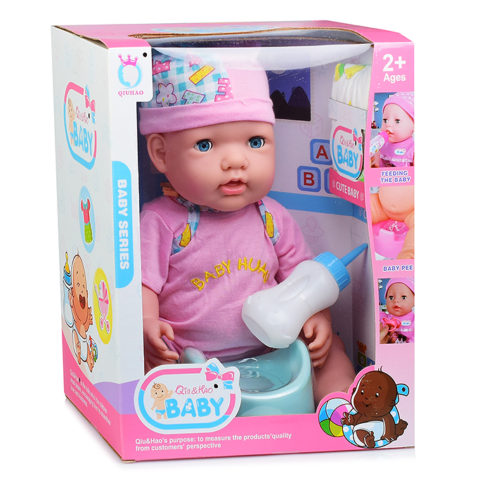 Пупс QH6046-20 с аксессуарами, в коробке