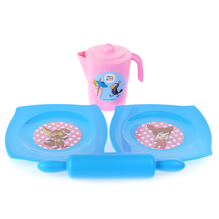Набор детской посуды "Простоквашино" (26 элементов) (в коробке)