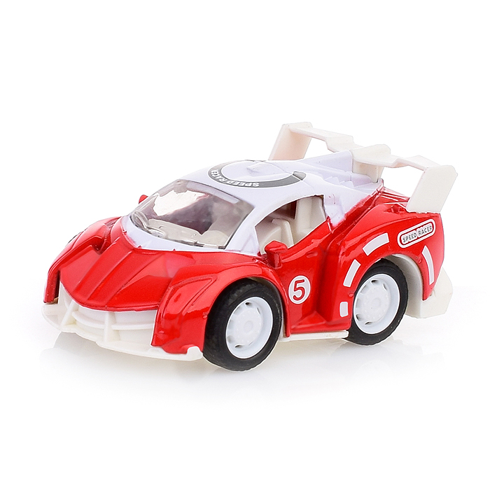 Парковка CLM-992 "Микс" красная, в коробке