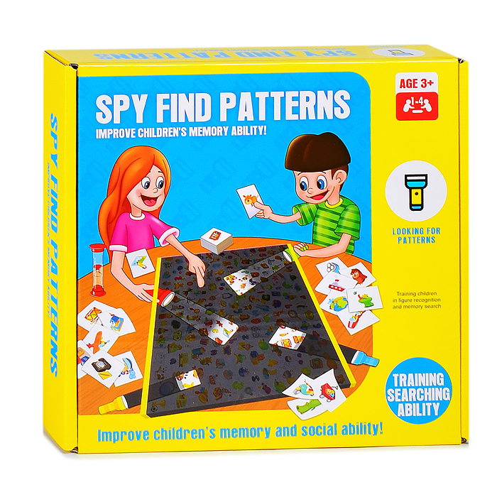 Настольная игра 5192 "Найди картинку. Шпион" в коробке