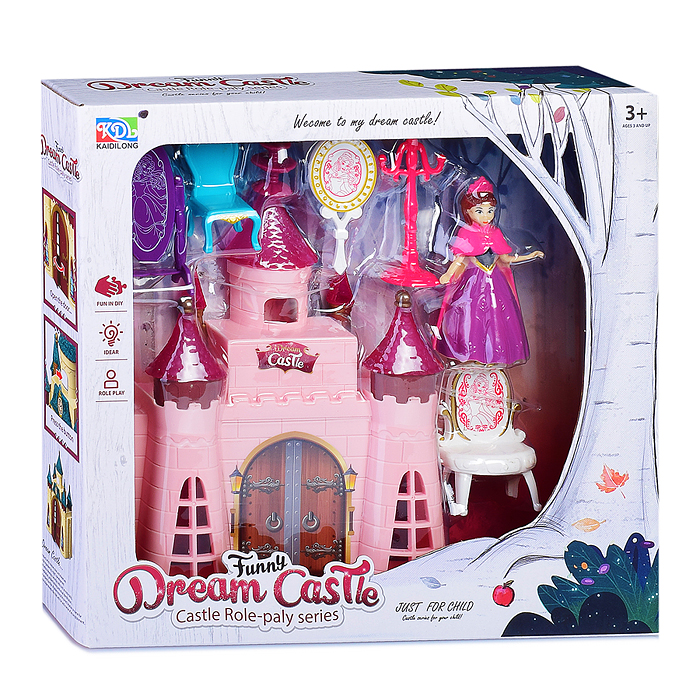 Набор KDL-02A "Замок принцессы" в коробке