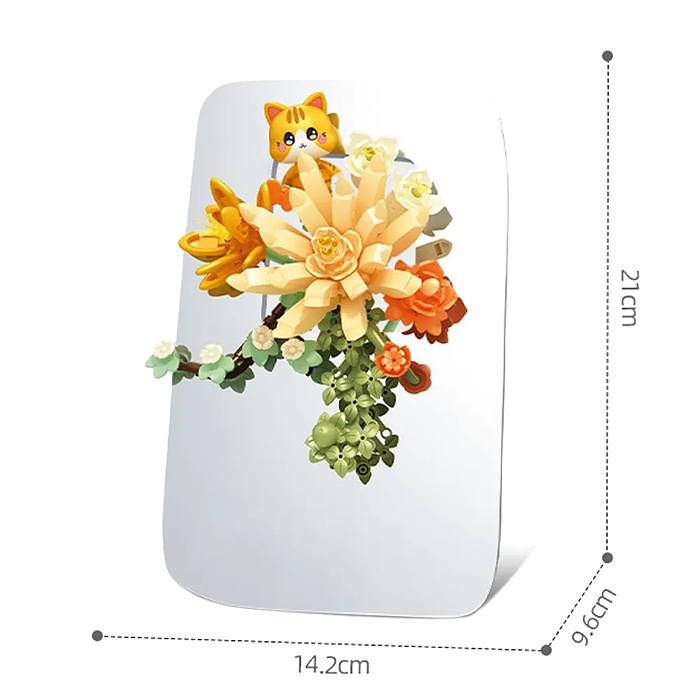 Конструктор 611086 "Цветочная фантазия" (200 дет.) в коробке