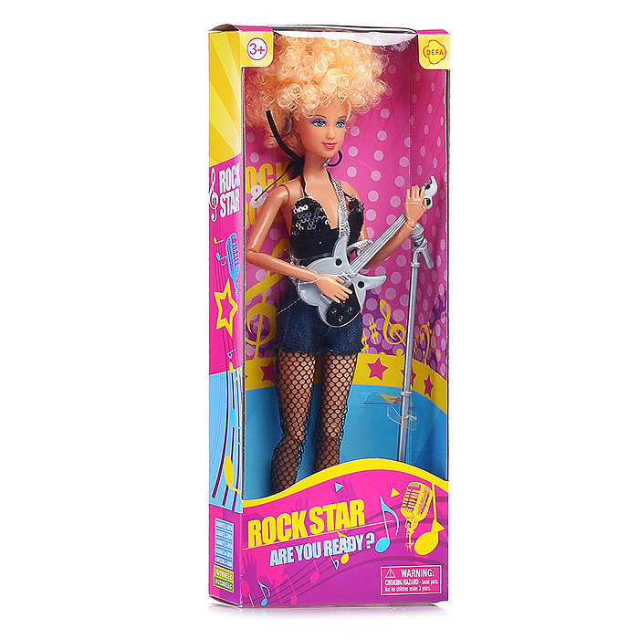 Кукла 8384 "Рок-звезда" в коробке