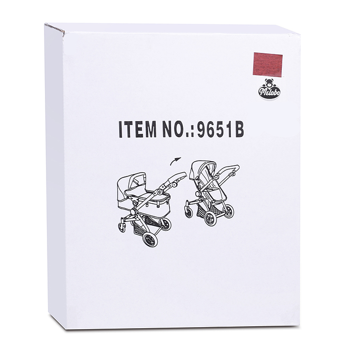 Фото к товару Коляска - трансформер для кукол 9651 металлическая, регулируемая ручка, с корзиной,цвет красно-корич Коляска - трансформер для кукол 9651 металлическая, регулируемая ручка, с корзиной,цвет красно-корич