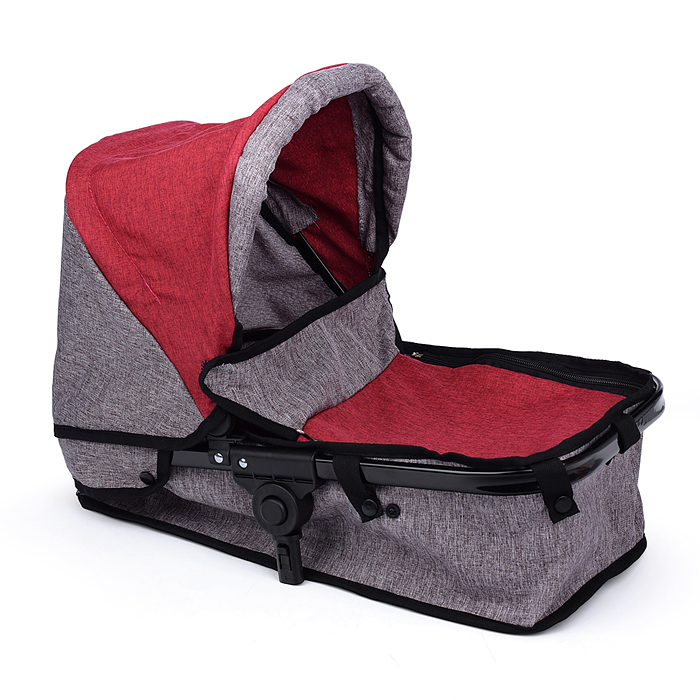 Фото к товару Коляска - трансформер для кукол 9651 металлическая, регулируемая ручка, с корзиной,цвет красно-корич Коляска - трансформер для кукол 9651 металлическая, регулируемая ручка, с корзиной,цвет красно-корич