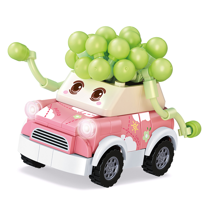 Конструктор 611053 "Машина Горошенка" (168 дет.) в коробке