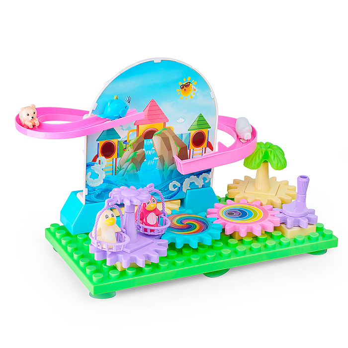 Конструктор 9946A "Парк развлечений" в коробке