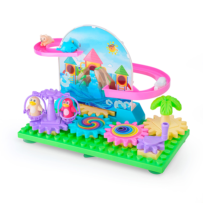 Конструктор 9946A "Парк развлечений" в коробке